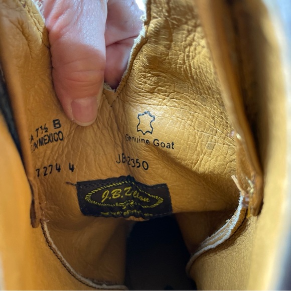 J.B.Dillon JBW2350 Western Cowboy Brown Boots Women's size 7.5B Country Girl - Picture 14 of 14